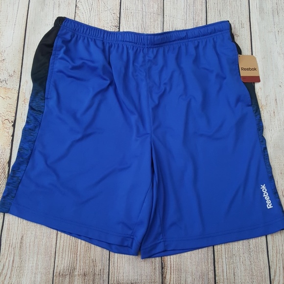 New Reebok Slim Fit Athletic Shorts - Picture 1 of 7